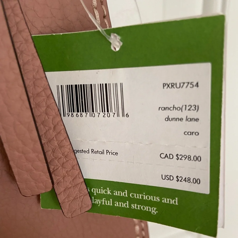 NWT Kate Spade Dunne Lane Caro Crossbody Bag Retail $248